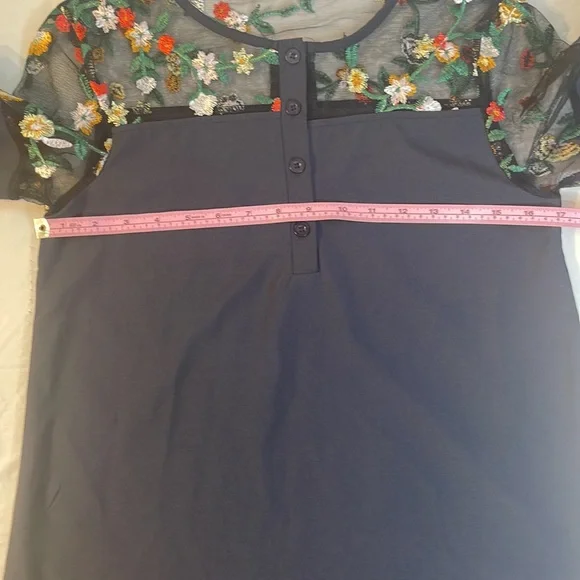 Floral blouse. Size:S - Picture 4 of 8